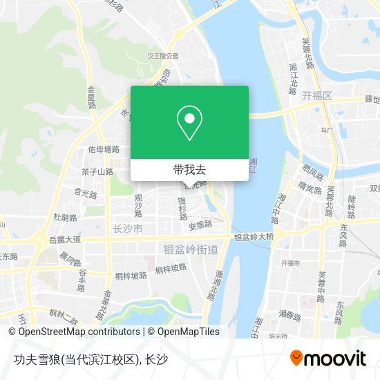 功夫雪狼(当代滨江校区)地图