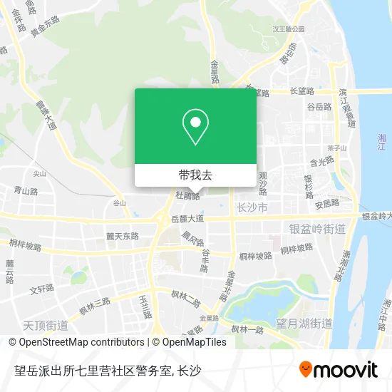 望岳派出所七里营社区警务室地图