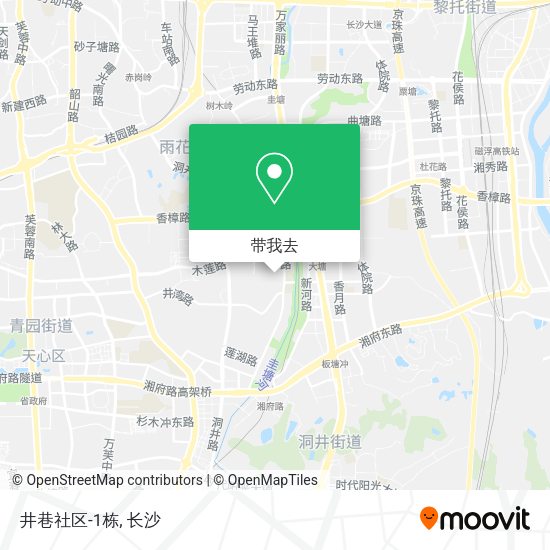 井巷社区-1栋地图