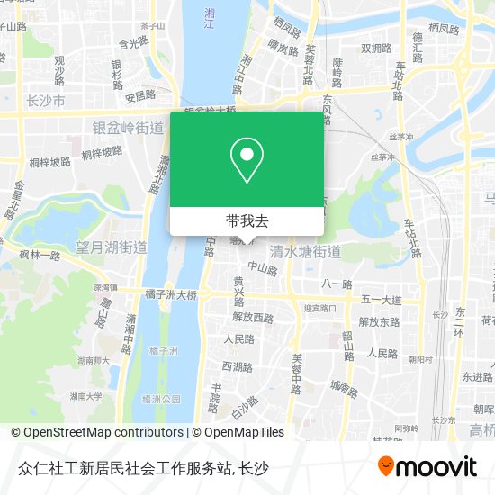 众仁社工新居民社会工作服务站地图