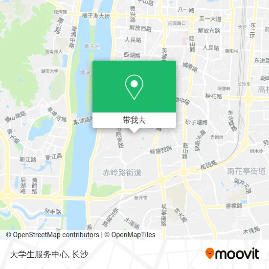 大学生服务中心地图