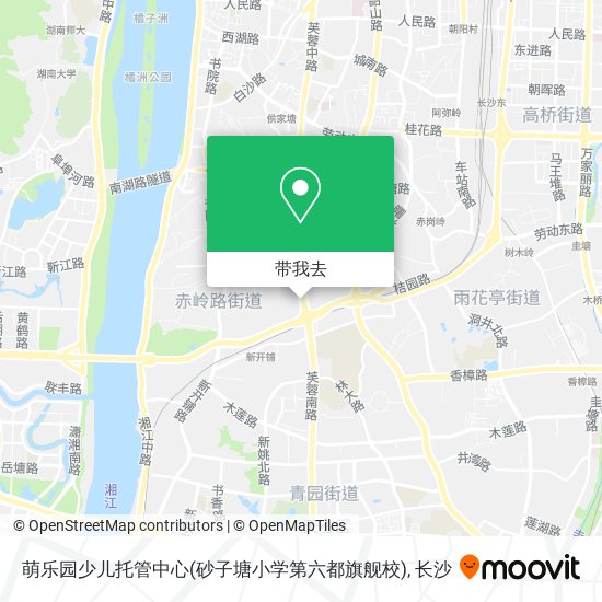 萌乐园少儿托管中心(砂子塘小学第六都旗舰校)地图