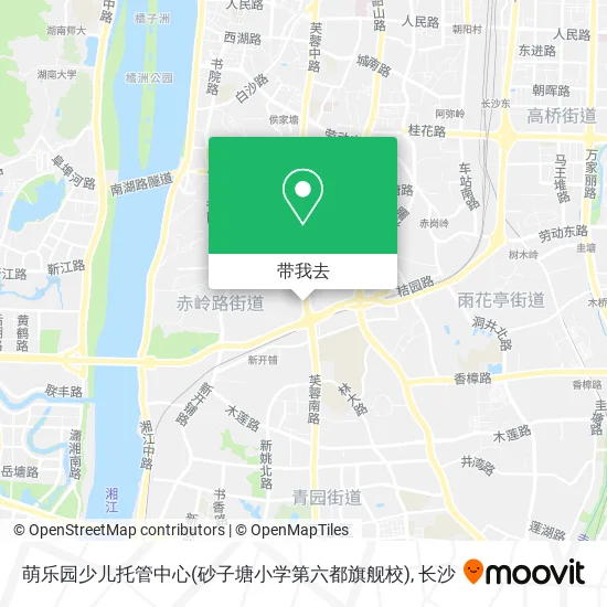 萌乐园少儿托管中心(砂子塘小学第六都旗舰校)地图