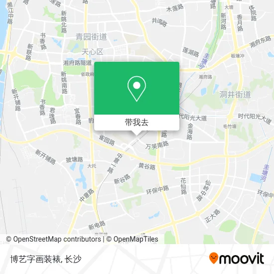 博艺字画装裱地图