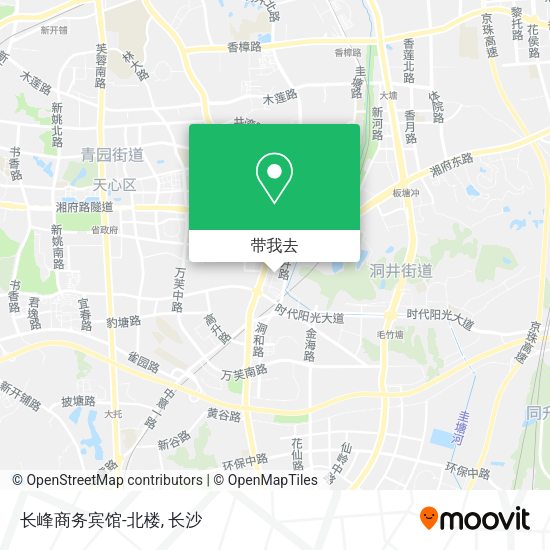长峰商务宾馆-北楼地图