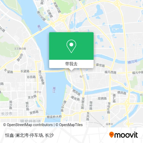 恒鑫·澜北湾-停车场地图