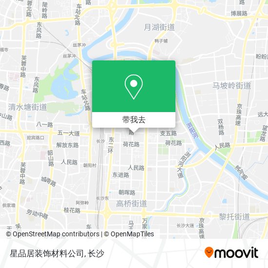 星品居装饰材料公司地图