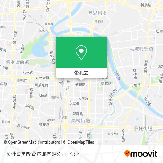 长沙育美教育咨询有限公司地图