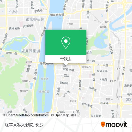 红苹果私人影院地图