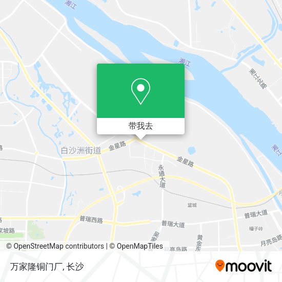 万家隆铜门厂地图