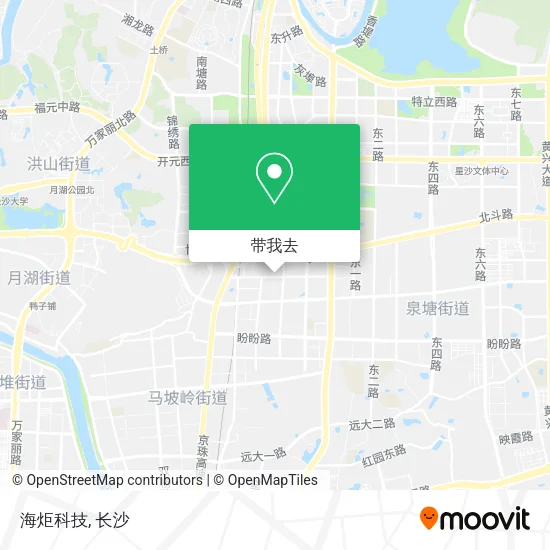 海炬科技地图