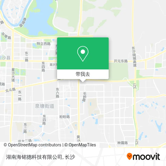 湖南海铭德科技有限公司地图