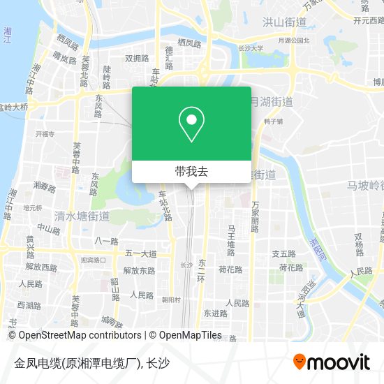 金凤电缆(原湘潭电缆厂)地图