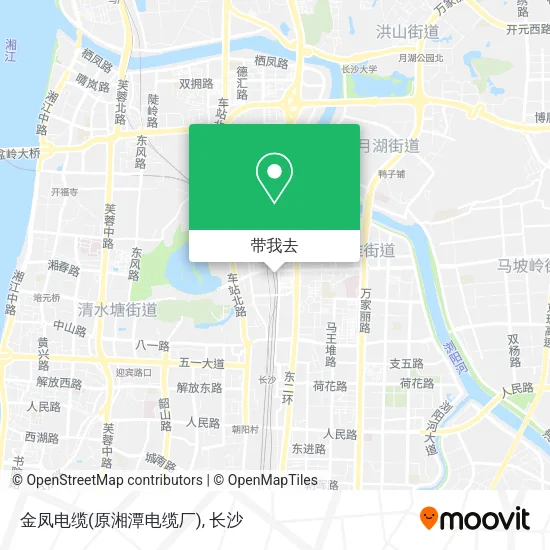金凤电缆(原湘潭电缆厂)地图