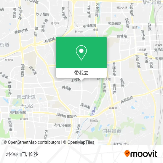 环保西门地图