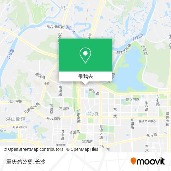 重庆鸡公煲地图