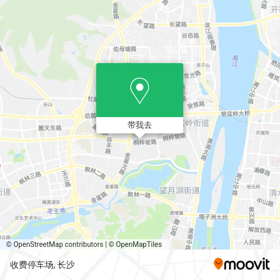 收费停车场地图