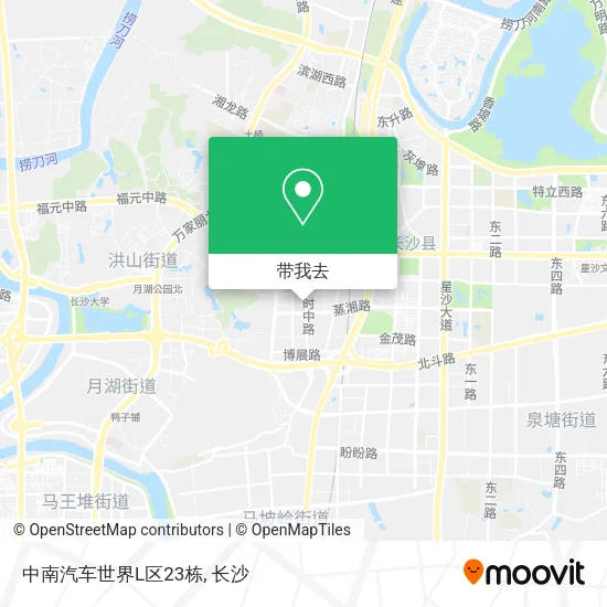 中南汽车世界L区23栋地图