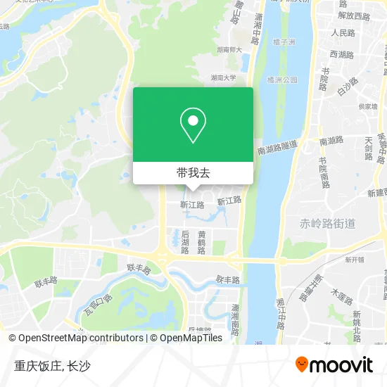 重庆饭庄地图