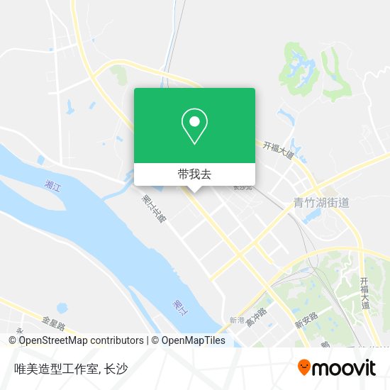 唯美造型工作室地图