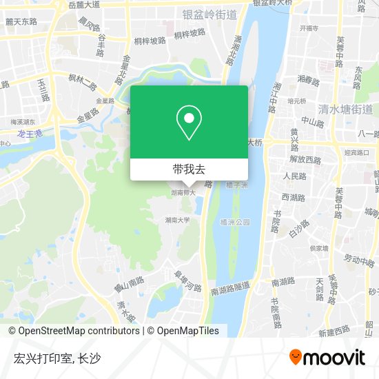 宏兴打印室地图