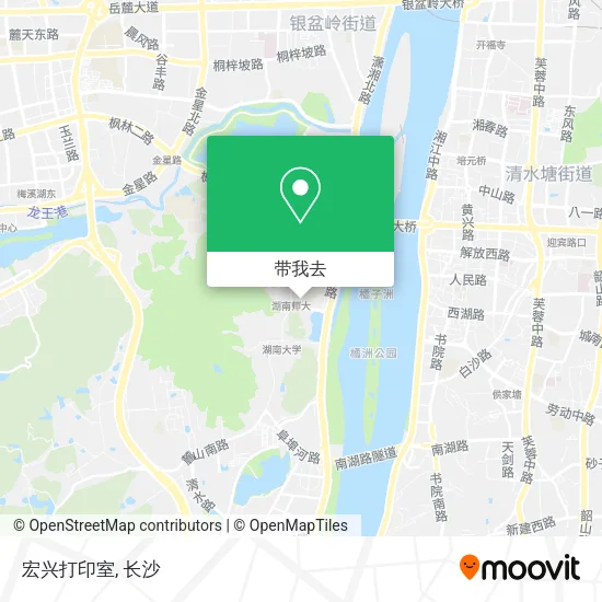 宏兴打印室地图