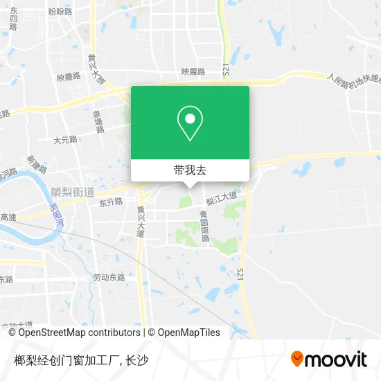榔梨经创门窗加工厂地图