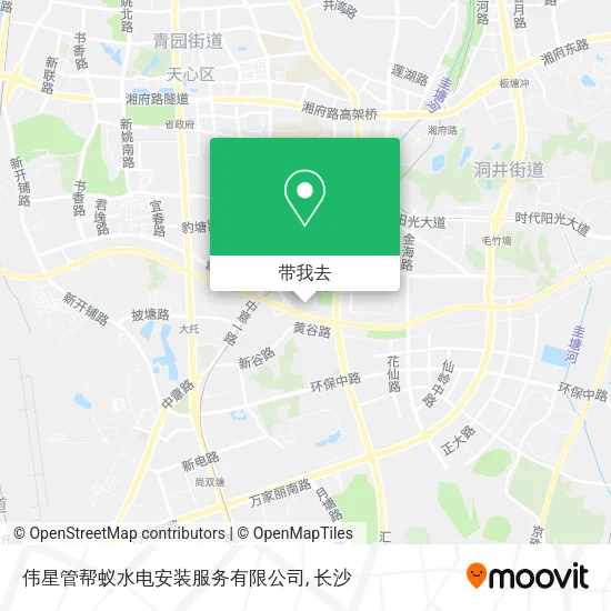 伟星管帮蚁水电安装服务有限公司地图
