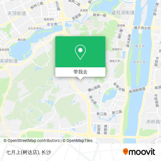 七月上(树达店)地图