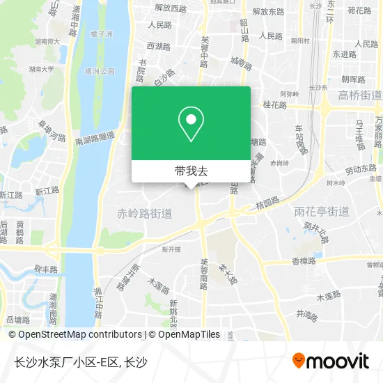 长沙水泵厂小区-E区地图