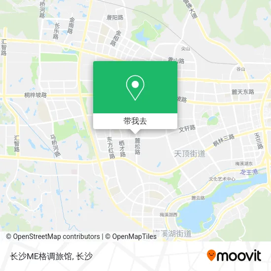 长沙ME格调旅馆地图
