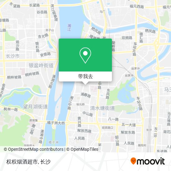 权权烟酒超市地图