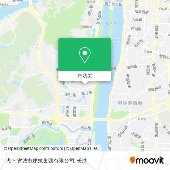 湖南省城市建筑集团有限公司地图