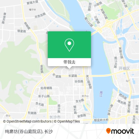 纯磨坊(谷山庭院店)地图