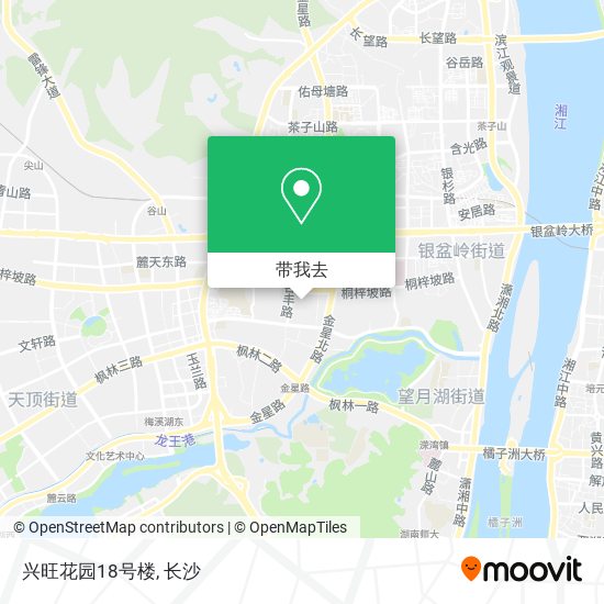 兴旺花园18号楼地图