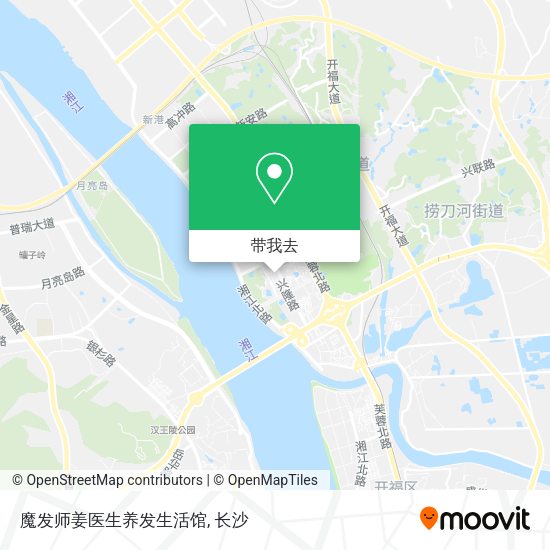 魔发师姜医生养发生活馆地图
