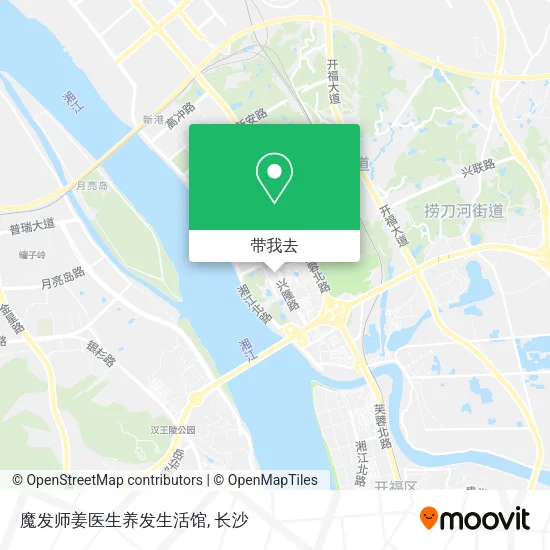 魔发师姜医生养发生活馆地图