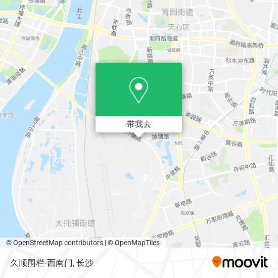 久顺围栏-西南门地图