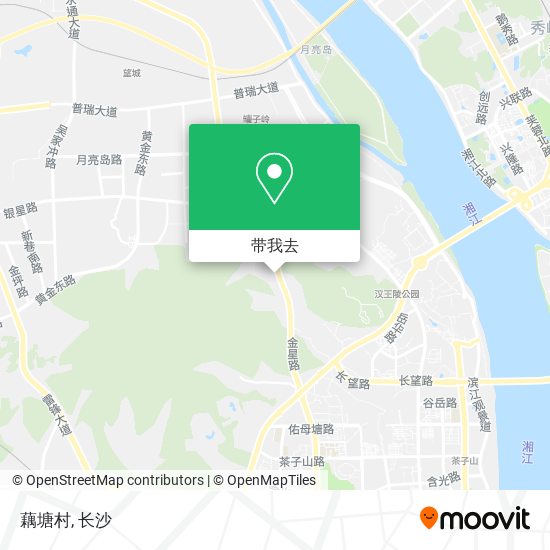 藕塘村地图