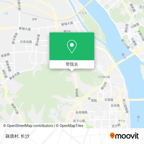 藕塘村地图