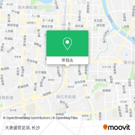 大唐盛世足浴地图