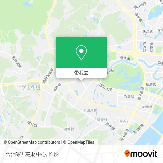 含浦家居建材中心地图