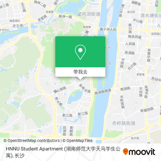 HNNU Student Apartment (湖南师范大学天马学生公寓)地图