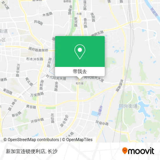 新加宜连锁便利店地图