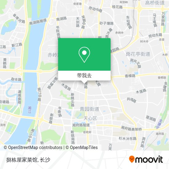 捌栋屋家菜馆地图