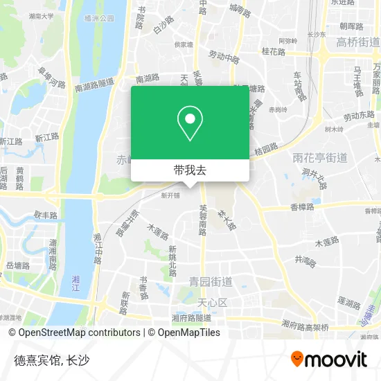 德熹宾馆地图
