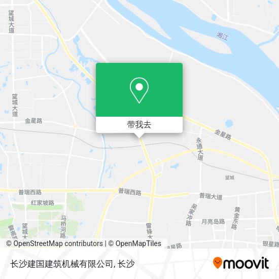 长沙建国建筑机械有限公司地图