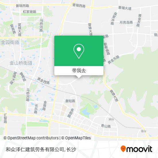 和众泽仁建筑劳务有限公司地图