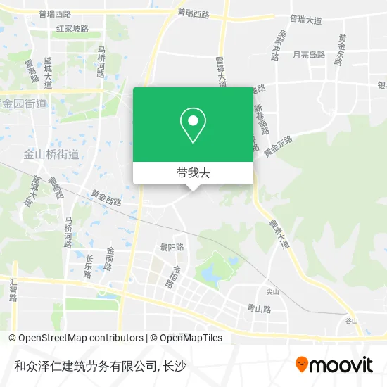 和众泽仁建筑劳务有限公司地图