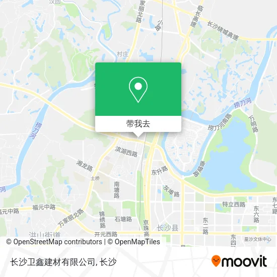 长沙卫鑫建材有限公司地图